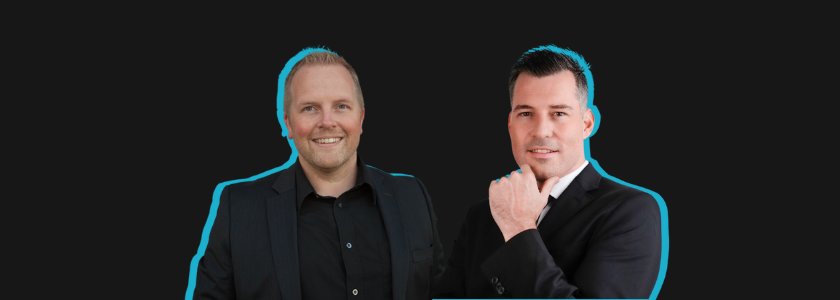 Lyndon Smith and Joshua Leyenhorst, podcast hosts